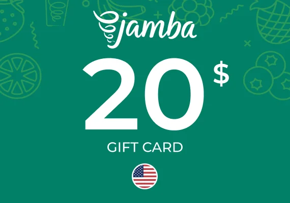 Jamba Juice USD Gift Card 20 USD