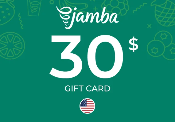 Jamba Juice USD Gift Card 30 USD