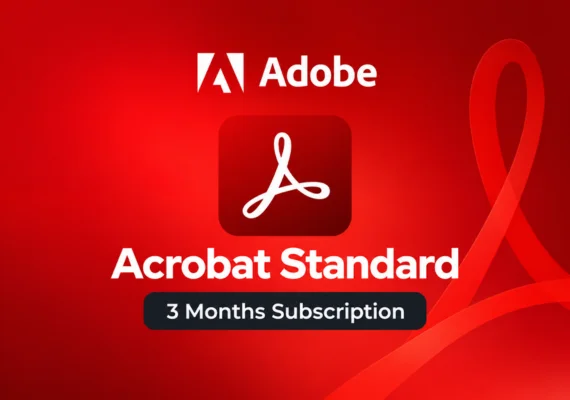 Adobe Acrobat Standard - 3 Months Subscription