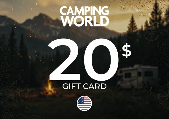Camping World Gift Card 20 USD
