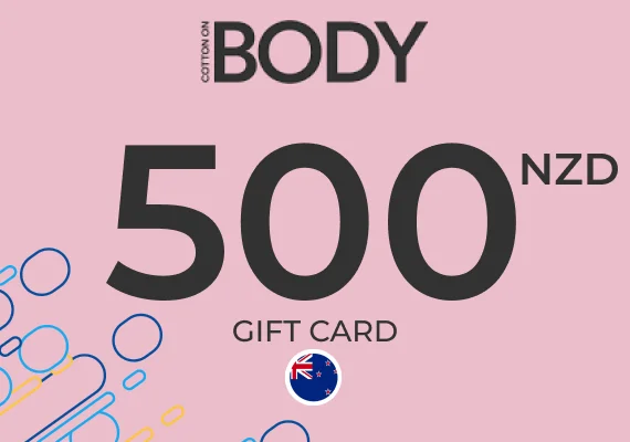 Cotton On Body Gift Card 500 NZD