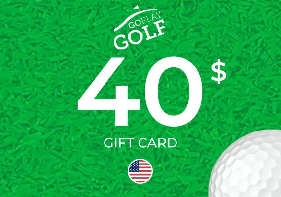Go Play Golf Gift Card 40 USD Key - UNITED STATES