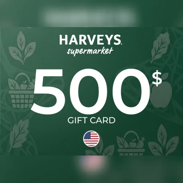 Harvey's Supermarkets Gift Card 500 USD Key - UNITED STATES