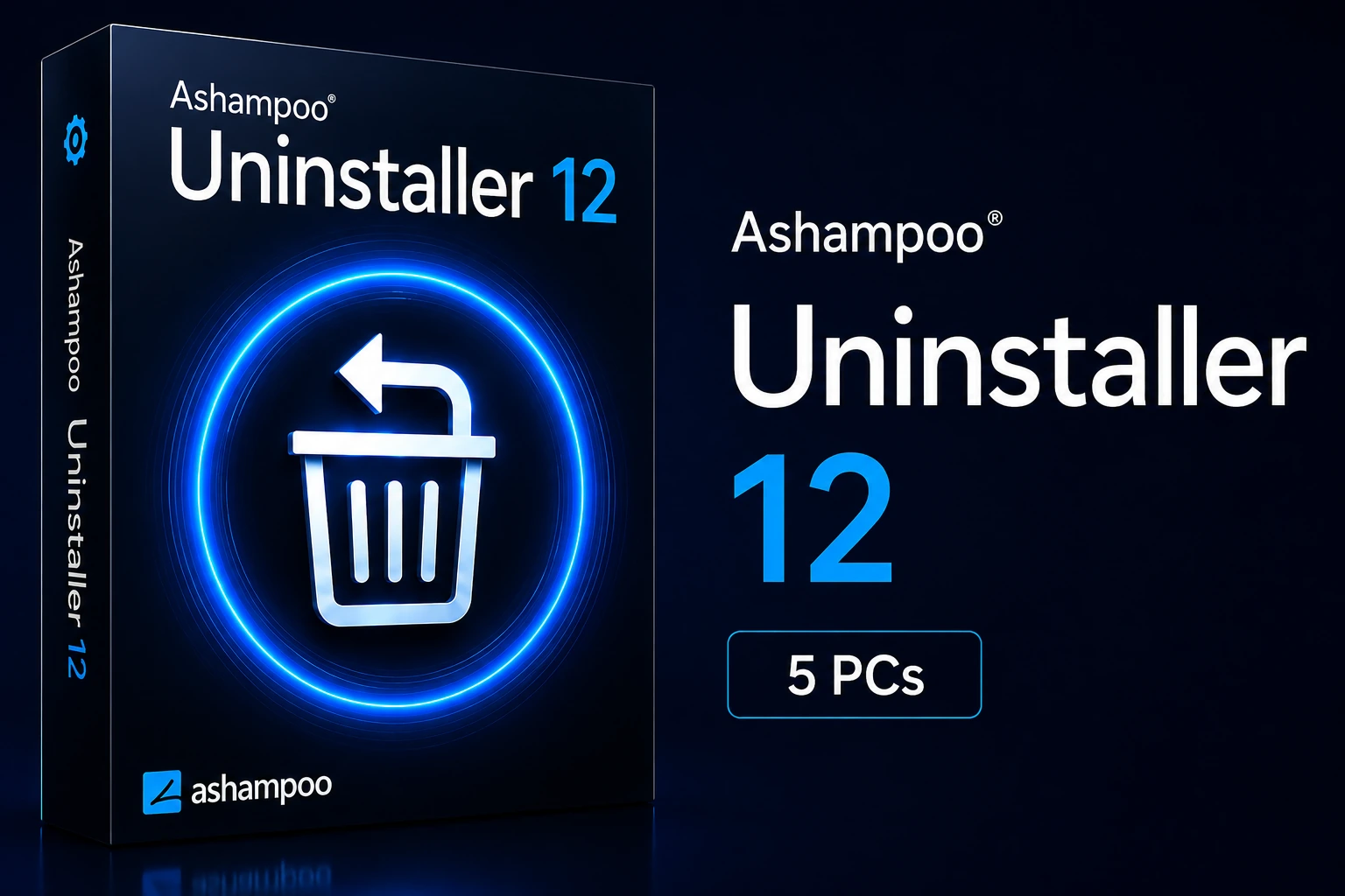 Ashampoo UnInstaller 12 Activation (5 PCs)