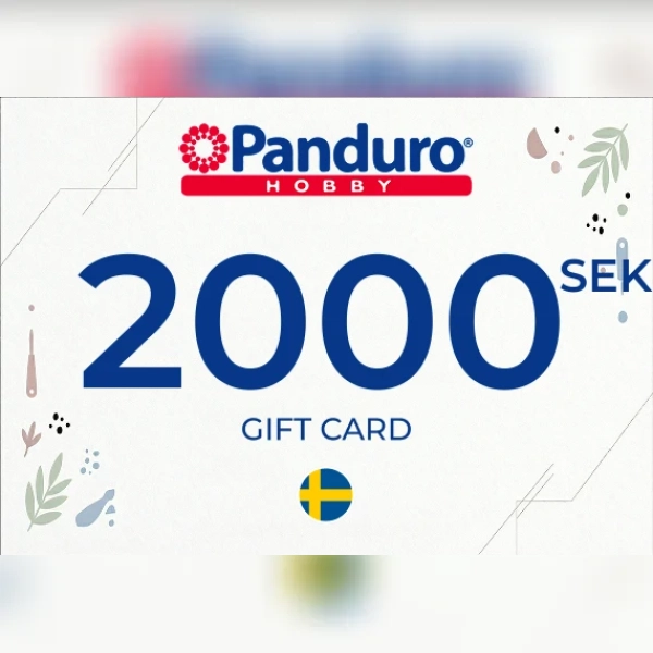 Panduro Hobby Gift Card 2000 SEK Key - SWEDEN