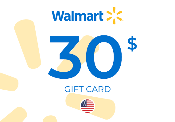 Walmart Gift Card 30 USD