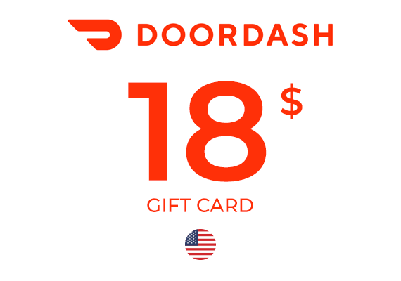 DoorDash Gift Card 18 USD
