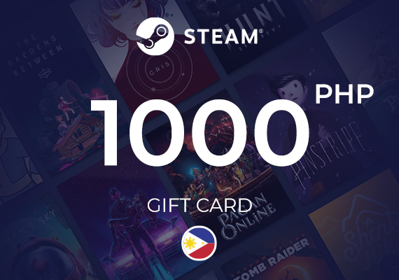 Steam Wallet Gift Card 1000 PHP Steam Wallet Gift Card 1000 PHP