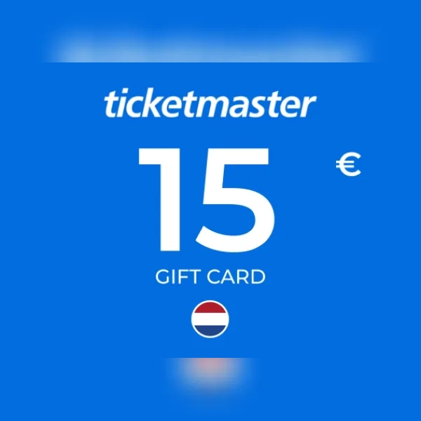 Ticketmaster Gift Card 15 EUR Key - NETHERLANDS