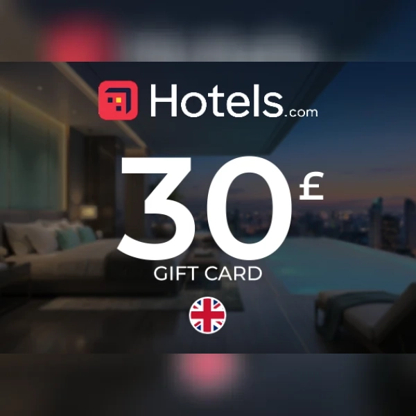 Hotels.com Gift Card 30 Gbp Key - United Kingdom