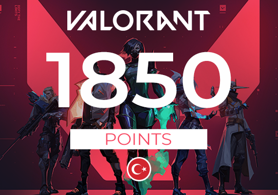 VALORANT Gift Card - 1850 Valorant Points VALORANT Gift Card - 1850 Valorant Points