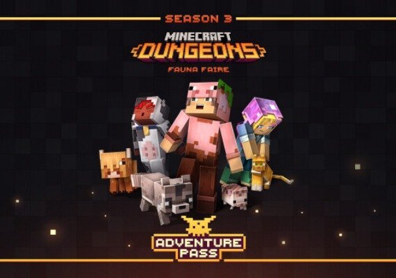 Minecraft Dungeons: Fauna Faire Adventure Pass (DLC) (PC) Minecraft Dungeons: Fauna Faire Adventure Pass (DLC) (PC)