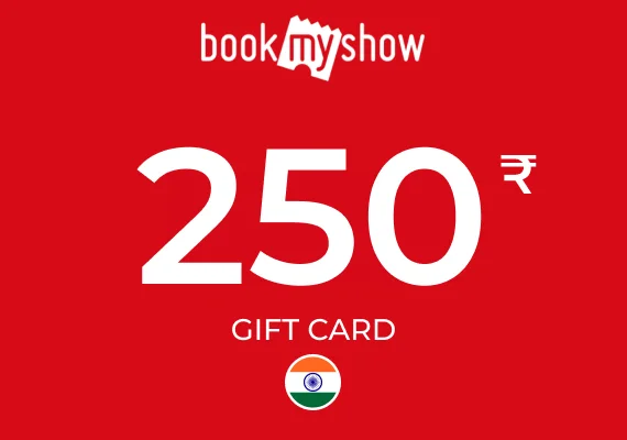BookMyShow Gift Card 250 INR