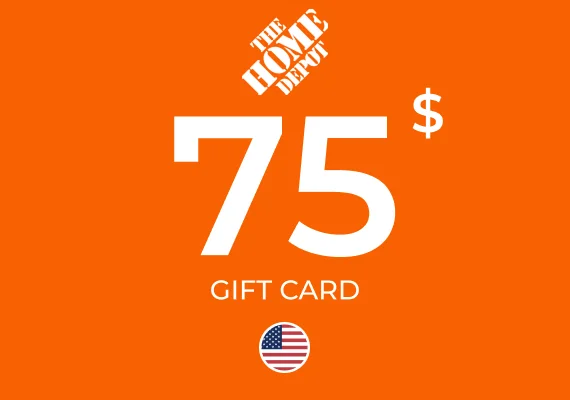 The Home Depot Gift Card 75 USD