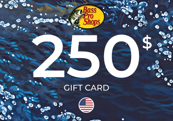 Bass Pro Shop URL Gift Card 250 USD