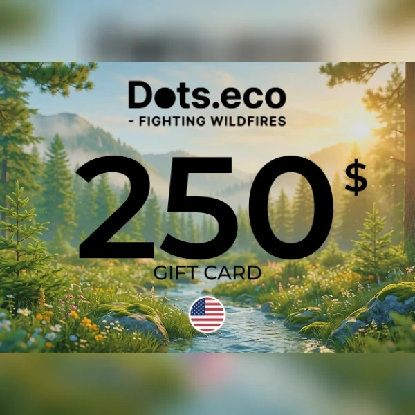 Dots.eco - Fighting Wildfires Gift Card 250 USD Key - UNITED STATES