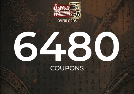 Dynasty Warriors: Overlords - 6480 Coupons