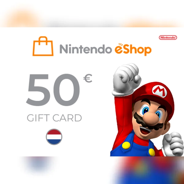 Nintendo eShop Card 50 EUR Key - NETHERLANDS