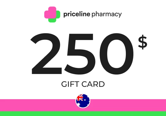 Priceline Pharmacy Gift Card 250 AUD