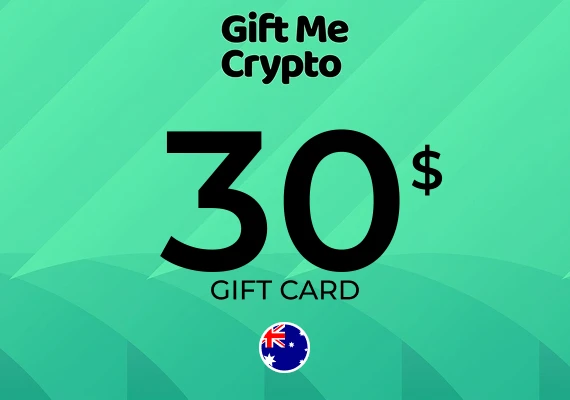 Gift Me Crypto Gift Card 30 AUD
