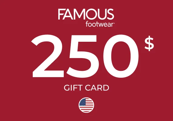 Famous Footwear Gift Card 250 USD Key - UNITED STATES