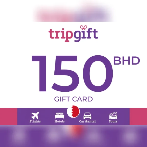 TripGift Gift Card 150 BHD Key - BAHRAIN
