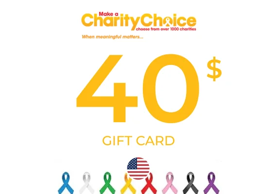 Charity Choice Gift Card 40 USD