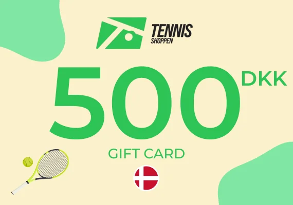 Tennisshoppen.dk Gift Card 500 DKK
