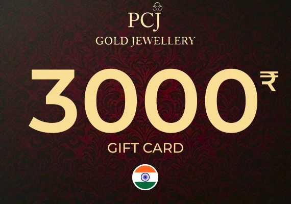 PCJ Gold Coin Gift Card 3000 INR