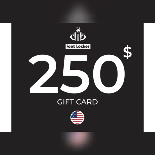 Foot Locker Gift Card 250 USD Key - UNITED STATES