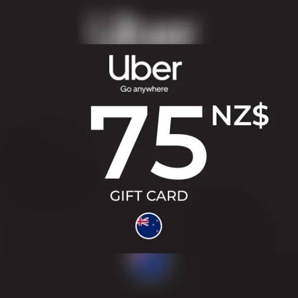Uber Gift Card 75 NZD Key - NEW ZEALAND