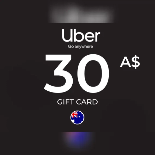 Uber Rides Gift Card 30 AUD Key - AUSTRALIA