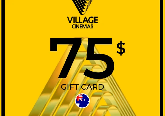 Village Cinema Gift Card 75 AUD
