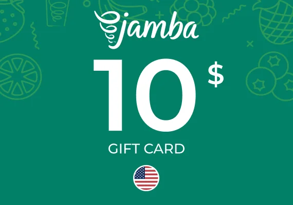 Jamba Juice USD Gift Card 10 USD
