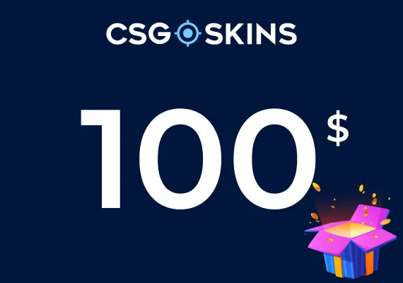 CSGO-Skins 100 USD Gift Card