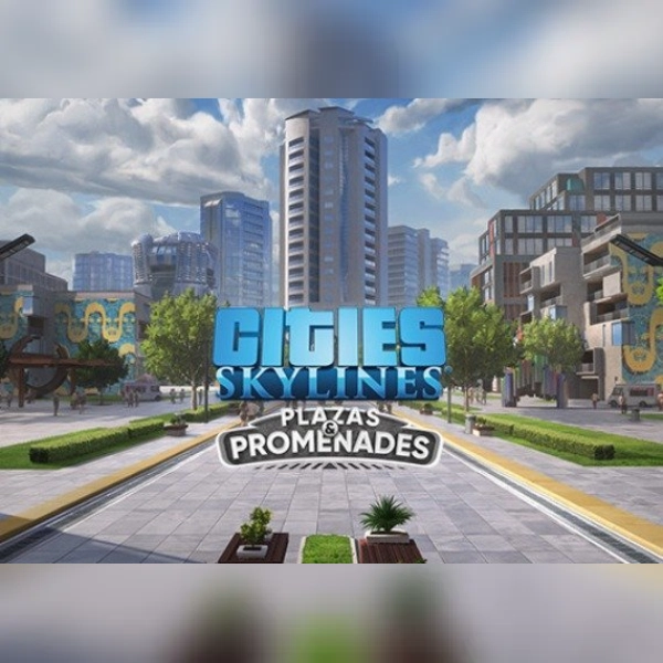 Cities: Skylines Green - Plazas & Promenades (Dlc) (Pc) Steam Key - Global