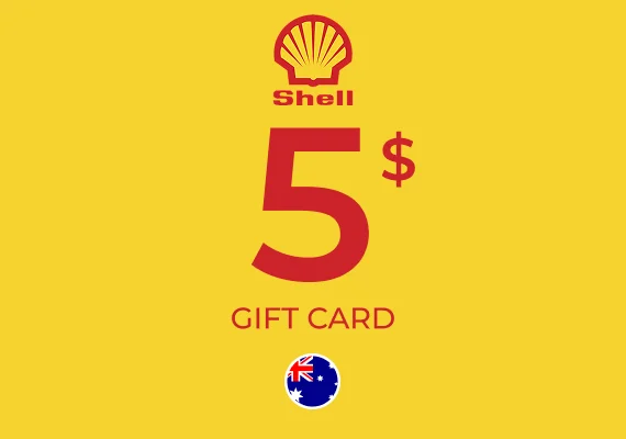 Shell Gift Card 5 AUD Key - AUSTRALIA
