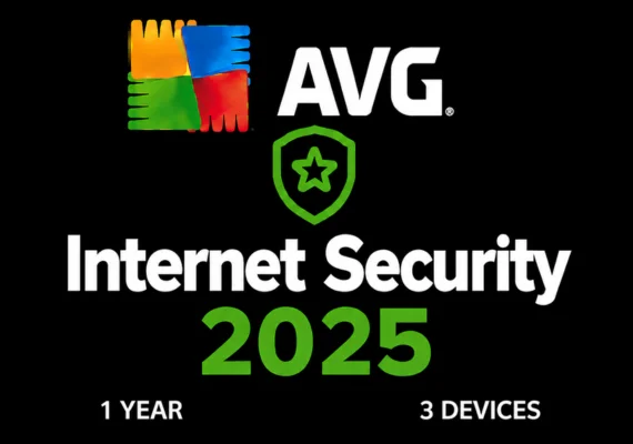 AVG Internet Security 2025 Key (1 Year / 3 Device)  - GLOBAL