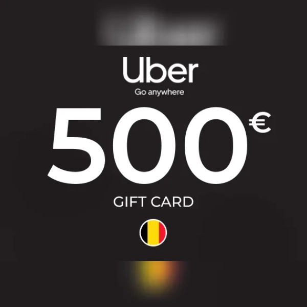 Uber Gift Card 500 EUR Key - BELGIUM