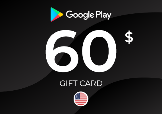 Google Play Gift Card 60 USD