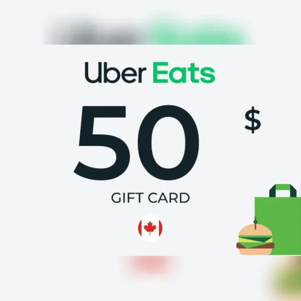 Uber Eats Gift Card 50 CAD Key - CANADA