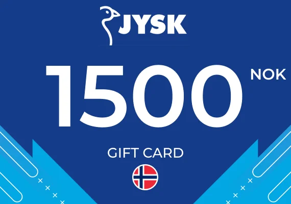 JYSK Gift Card 1500 NOK