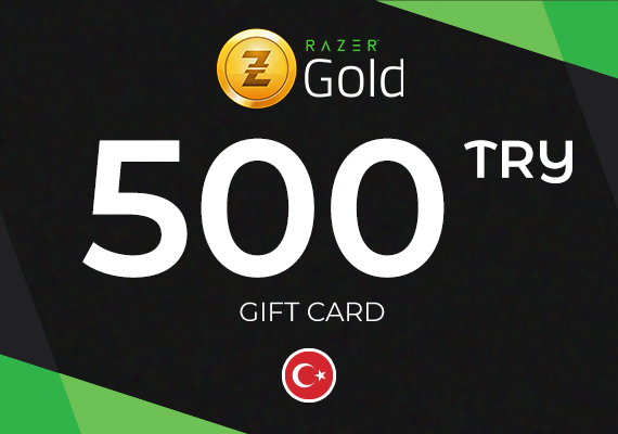 Razer Gold Gift Card 500 TRY Key - TURKEY