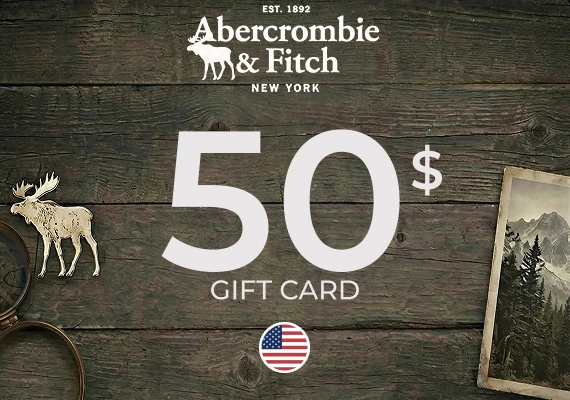 Abercrombie & Fitch Gift Card 50 USD 