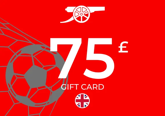 Arsenal Football Club Gift Card 75 GBP