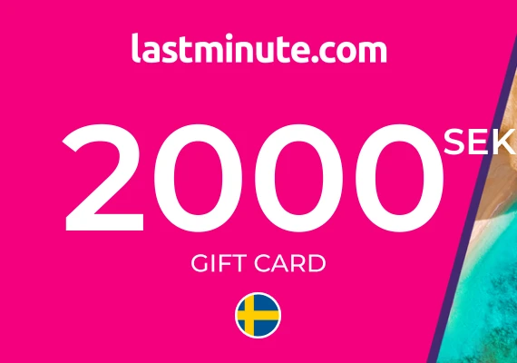 lastminute.com Travel Gift Card 2000 SEK