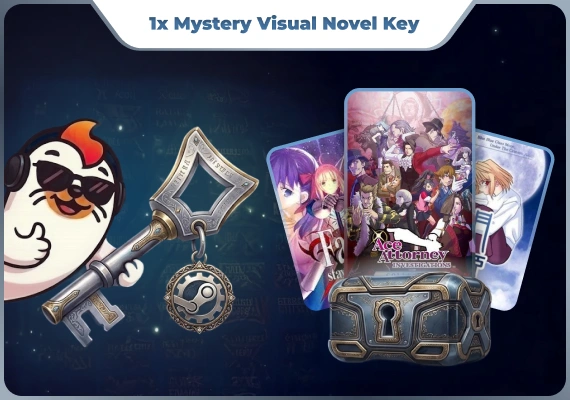 1x Visual Novel Mystery Steam Key