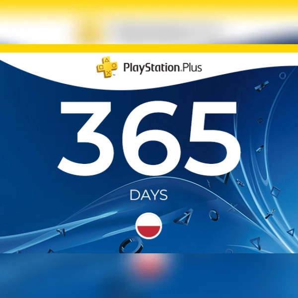 PlayStation Plus Card 365 Days  POLAND