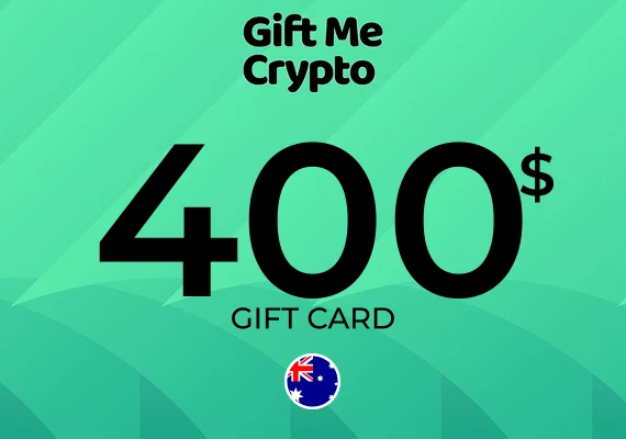 Gift Me Crypto Gift Card 400 AUD 
