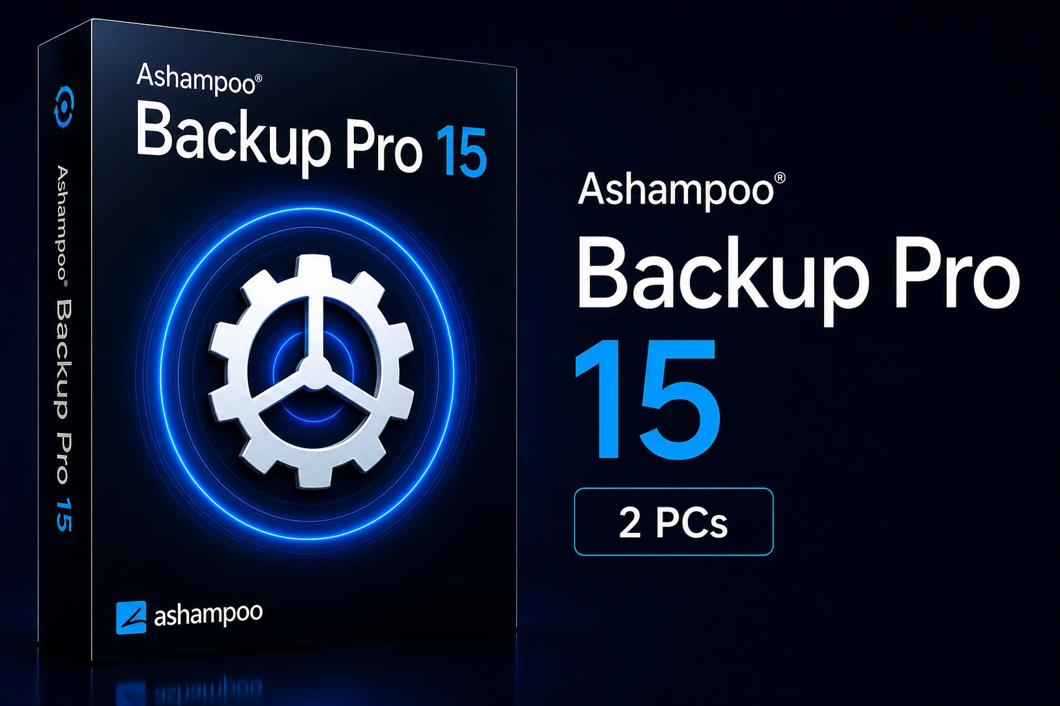 Ashampoo Backup Pro 15 Activation (2 PCs)